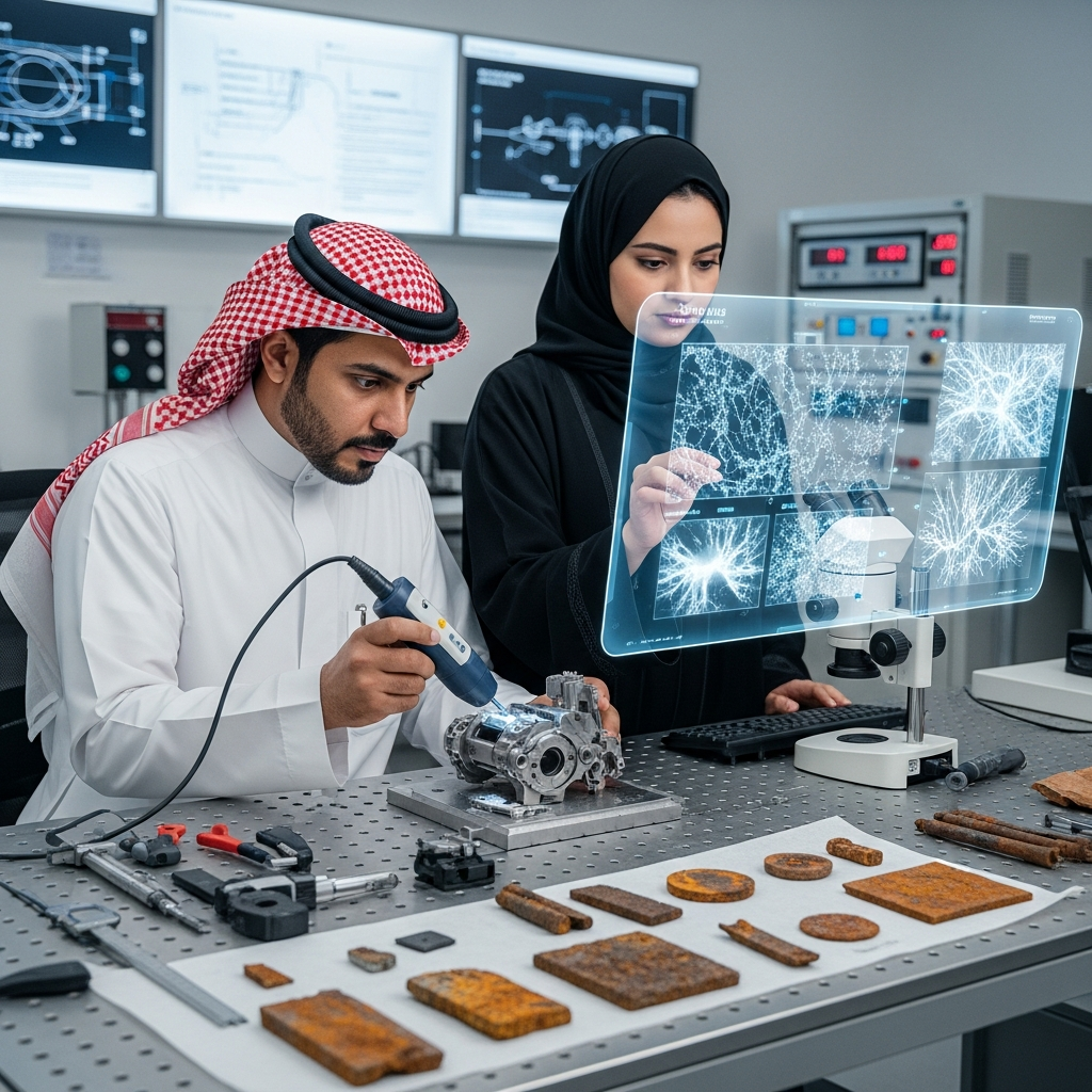 تفتيش معادن التآكل